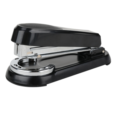 得力（deli） 0333旋轉(zhuǎn)訂書(shū)機(jī) 輕便型 金屬材質(zhì)
